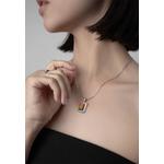 Aura Classic Изумрудный Аммолит Кулон 5