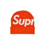 Шапки-бини Supreme Big Logo Beanie 'Orange' 1