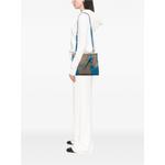 2010-2026 Saffiano Trimmed Canvas Canapa Logo Double Zip satchel 2