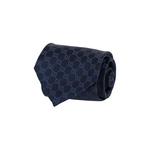Галстуки Gucci GG Supreme Шёлковый галстук 'Blue' 1