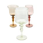 glass goblets (set of six) 2
