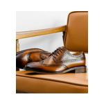 Дерби из винтажной кожи с мыском Wing Tip DS139-51-52-53 6
