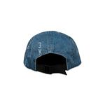 Кепки Supreme Logo Stripe Jacquard Denim Camp Cap 'Blue' 2