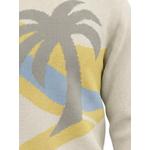 palm tree-intarsia sweater 2