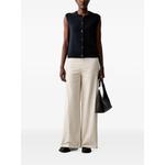 sleeveless button-up cardigan 2