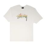 Футболки Stussy Stock Fade Tee 'White' 1