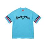 Рубашки и топы Supreme Cross Short-Sleeve Top 'Cyan' 1