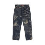 Джинсы Supreme Archive Denim Jacquard Regular Jean 'Синий' 1