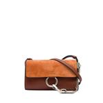 Мини-сумка через плечо Calfskin and Suede Faye Chain (2021-2026 годы) 1