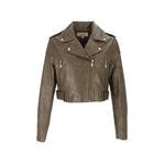 long-sleeved biker jacket 1