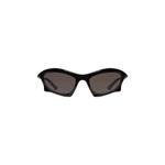 Солнцезащитные очки Balenciaga Bat Rectangle «Black/Grey» 1