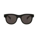 Saint Laurent круглые солнцезащитные очки «Черный» 1