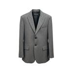 single-breasted peaked-lapel blazer 2
