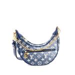 Сумка-хобо Loop Monogram Jacquard Denim 1
