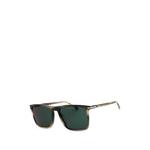 tortoiseshell-pattern square-frame sunglasses 2