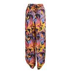 Stencilled Tropics Широкие пляжные брюки 1