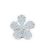 Серьга Petite Flower с бриллиантами 1