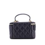 Маленькая сумка через плечо Classic Top Handle Vanity Case с цепочкой 2