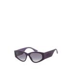 geometric-frame sunglasses 1