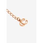 Roselle Lumin Red Chain Necklace в розовом золоте 5