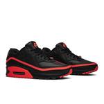 Кроссовки Undefeated x Nike Air Max 90 'Black Solar Red' 8