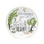 Фарфоровая тарелка Fox Thicket Folly 1