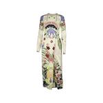 floral-print silk dress 1