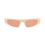 Очки Gucci Cat Eye-Frame Recycled Acetate Sunglasses 'Ivory Red' 1