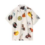 Топы Carhartt WIP Short-Sleeve Jacob Rochester Shirt 'Jacob Roch Print/Wax' 1
