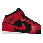 Кроссовки Air Jordan 1 Mid GS 'Black Gym Red' 2