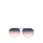 geometric-frame sunglasses 1