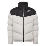 Пуховик в стиле колор-блок 1
