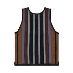 Майки Supreme Knit Stripe Tank Top 'Black' 2