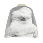 Куртки Pleasures Gauze Work Jacket 'Grey' 2