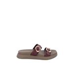 Туфли Maroon Harper с двойной пряжкой 1