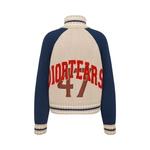Куртки Dior x Denim Tears Zipped Blouson 'Beige/Navy Blue' 2
