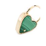 Серьга Creole Cadenas Coeur с бриллиантом 2