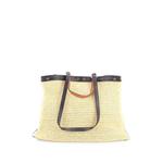 Peekaboo X- Raffia Medium tote bag 2
