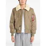 shearling bomber jacket 1