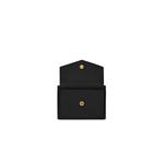 Yves Saint Laurent Uptown Flap Card Holder в черном цвете 4