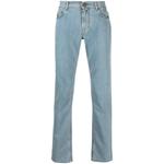Прямые джинсы средней посадки 1