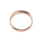 LITZ 18K розовое золото кольцо YF-CNCQL152 3