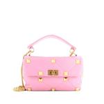 Roman Stud Flap Bag Quilted Leather Large crossbody bag 1
