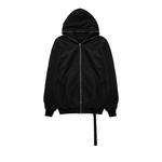 Топы Rick Owens DRKSHDW Jumbo Gimp Zip Hoodie 'Black' 1