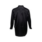 layered satin-finish shirt 2