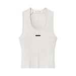 Майки Fear of God Essentials Rib Fitted Tank 'Oatmeal Heather' 1