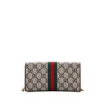 Сумка через плечо Ophidia Chain Wallet GG Coated Canvas 2
