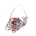 Сумка на плечо Saddle Handbag with Strap Printed Leather Medium 1