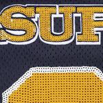 Топы Supreme Sequin Football Jersey 'Navy' 3