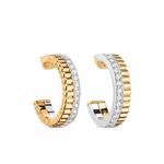 Серьги Quatre из желтого золота 1